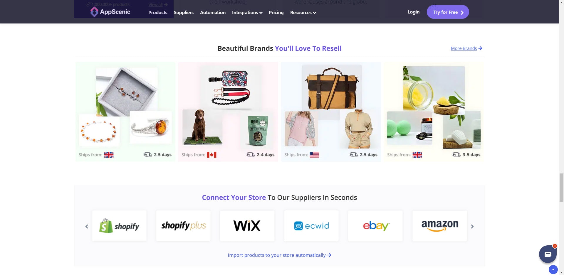 Appscenic - Smart Dropshipping - 1.000.000 Dropshipping -Produkte aus den USA/UK/EU/CAN. Medien 8