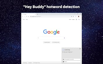 Hey Buddy - Chrome Voice Assistant gallery image