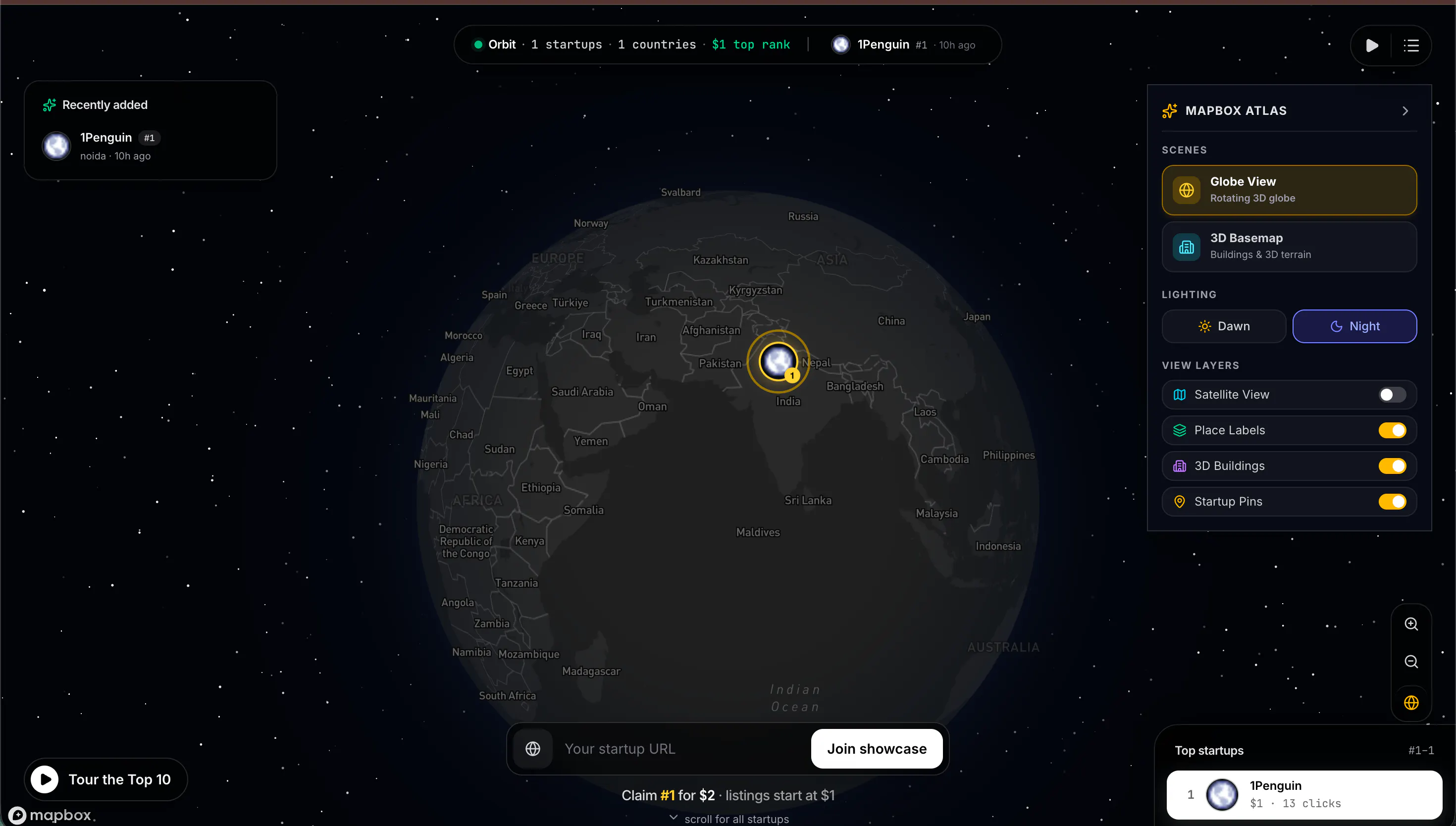 Globalauch screenshot