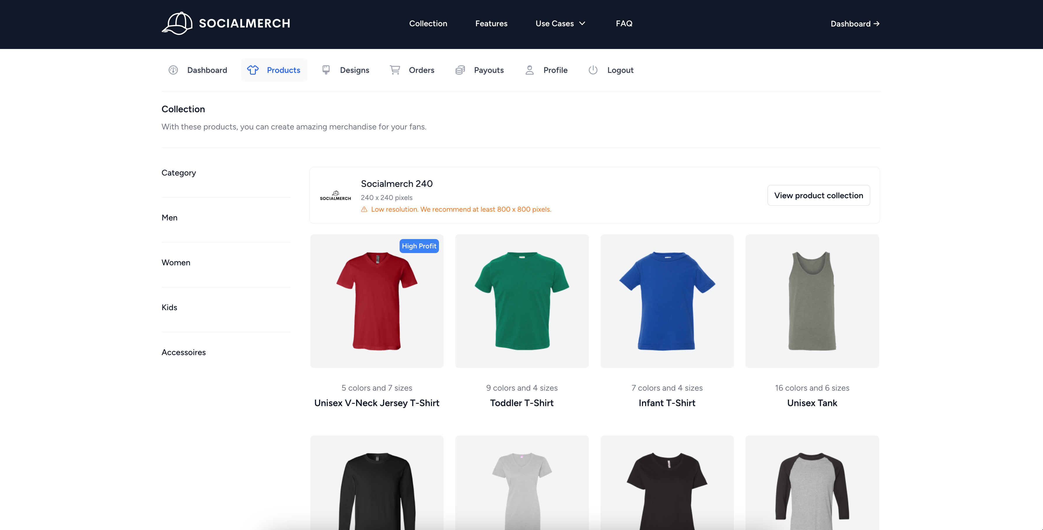SocialMerch.io Merch 판매 단순화 - 무료 플랫폼으로 비즈니스를 높이십시오 미디어 1