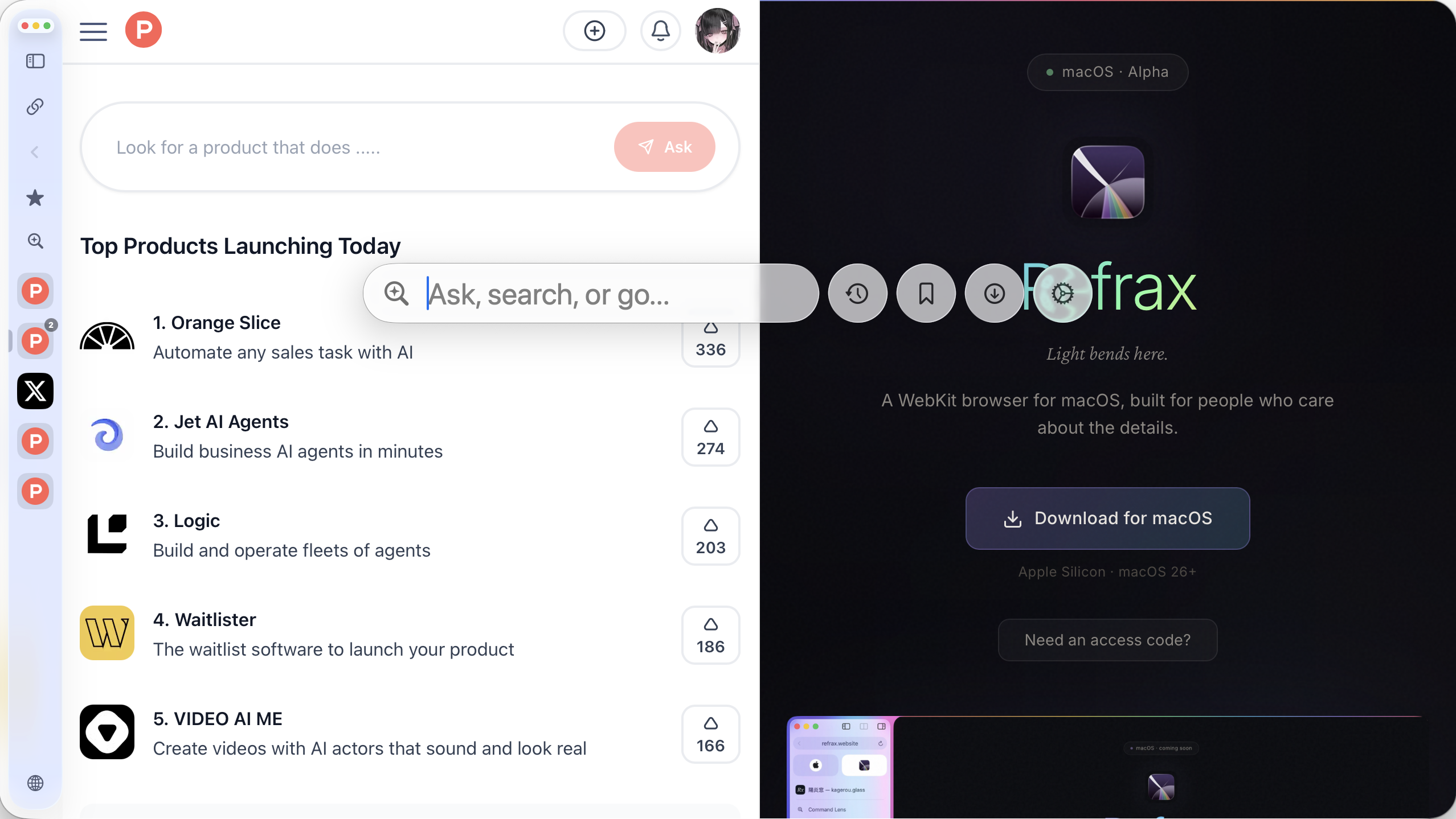 Refrax Browser gallery image