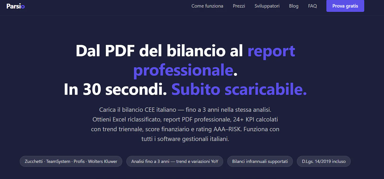 Parsio_it screenshot 1