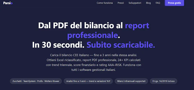Parsio_it screenshot 1