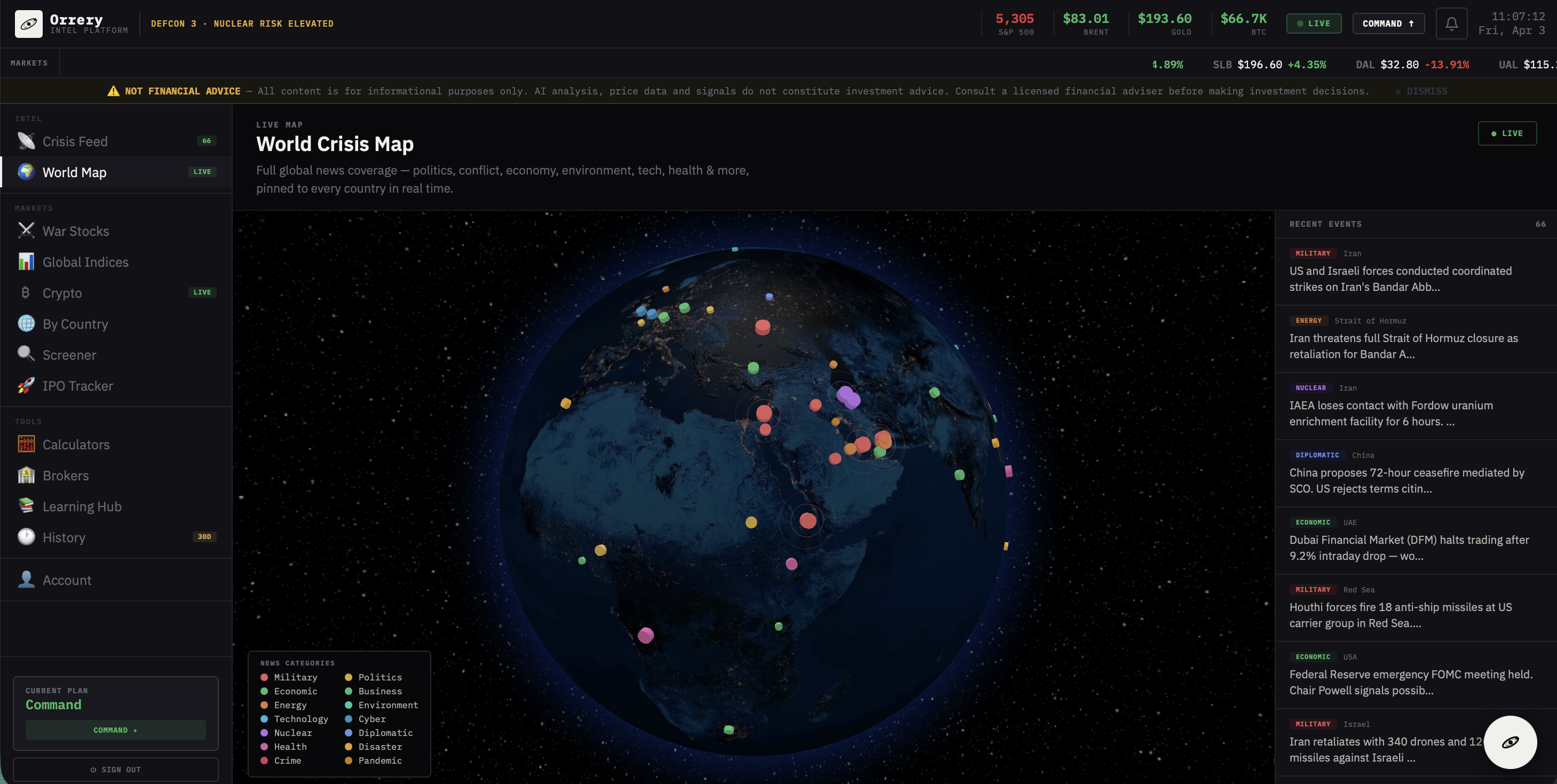 Orrery-Geopolitical Market Intelligence gallery image
