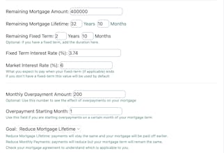 Midterm Mortgage Calculator gallery image
