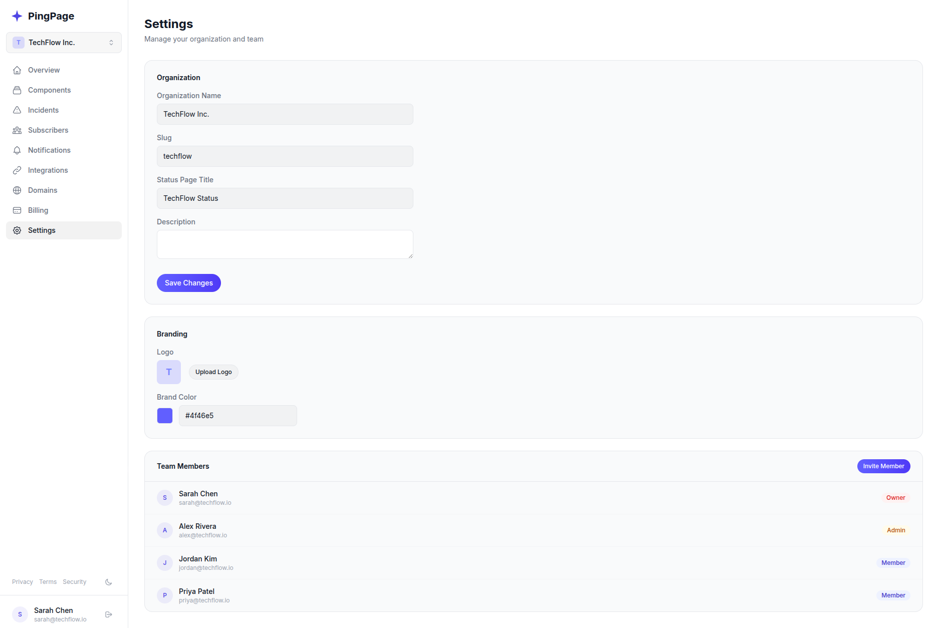 PingPage gallery image