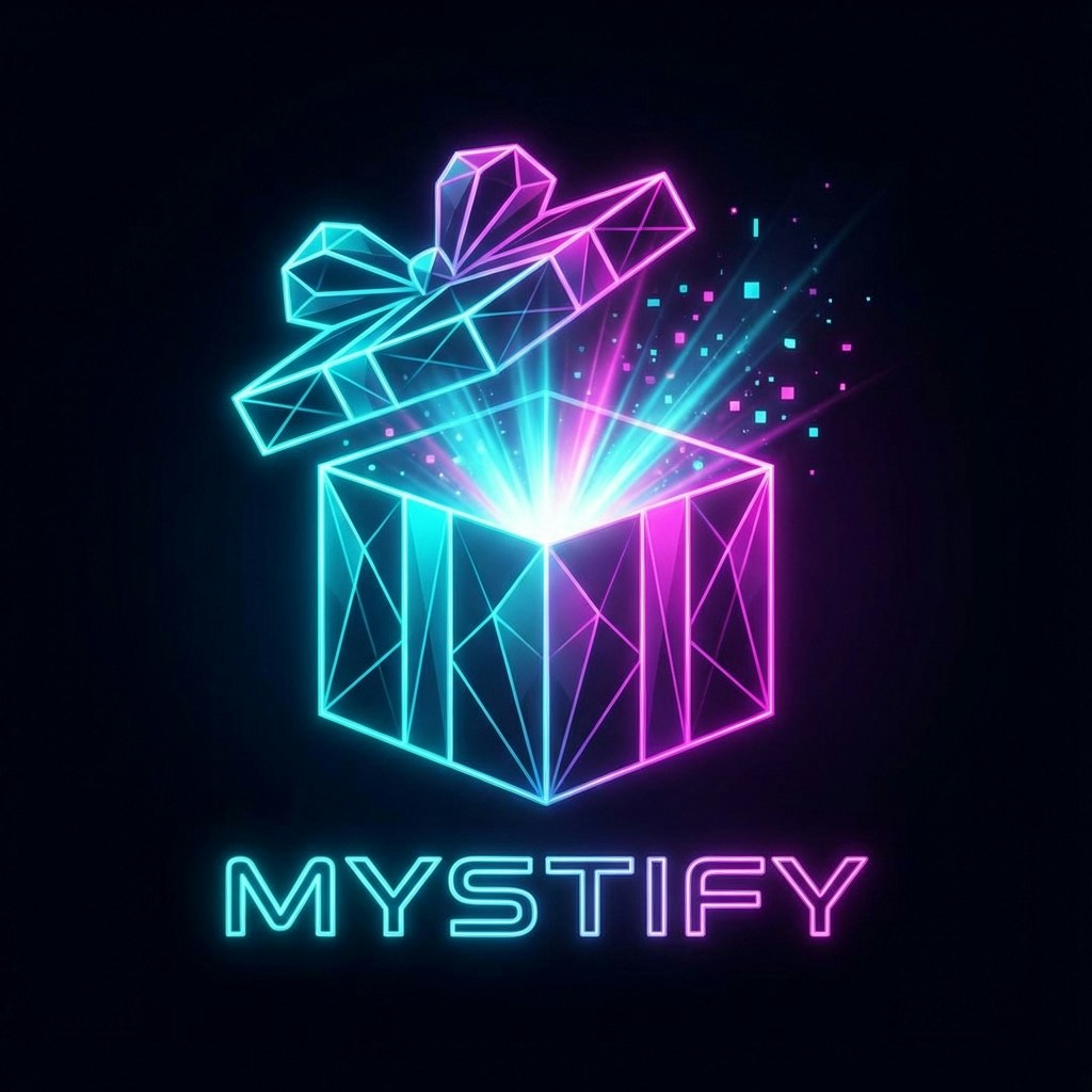 Mystify - Product Hunt launch logo