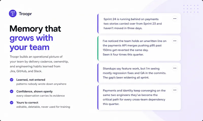 Troopr AI Scrum Master screenshot 6