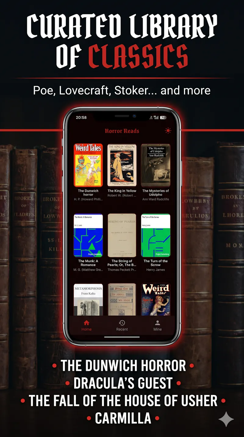 Horror Reads screenshot 2