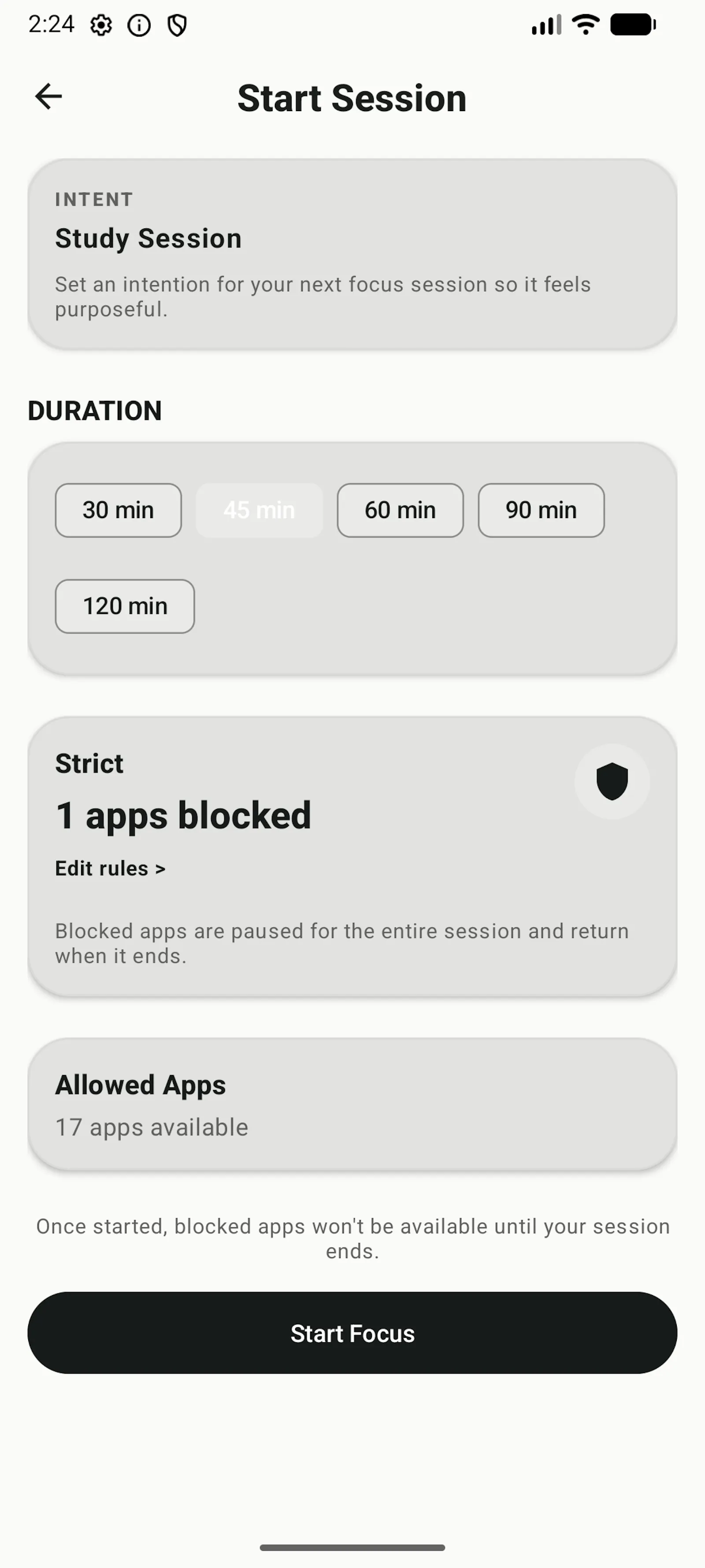 FocusPhone screenshot 6