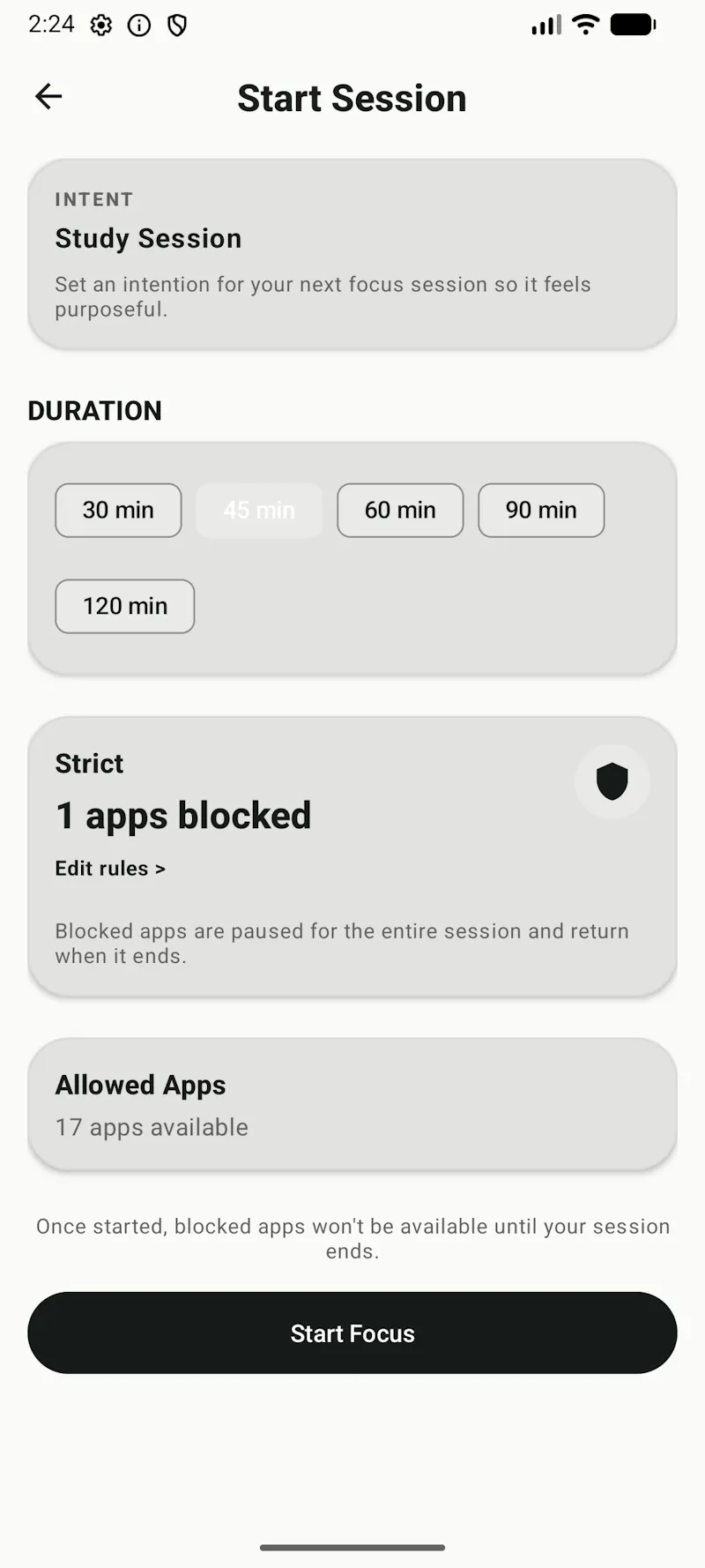 FocusPhone screenshot 6