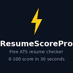 ResumeScorePro