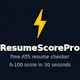 ResumeScorePro