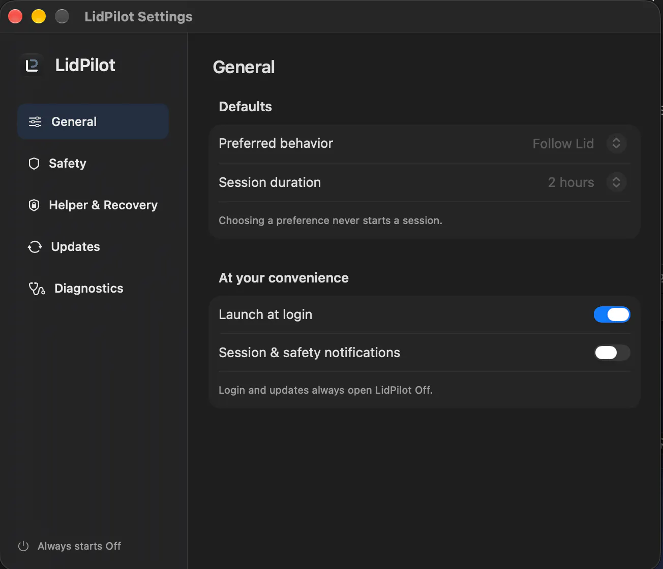 LidPilot — Your Mac. On your time. gallery image