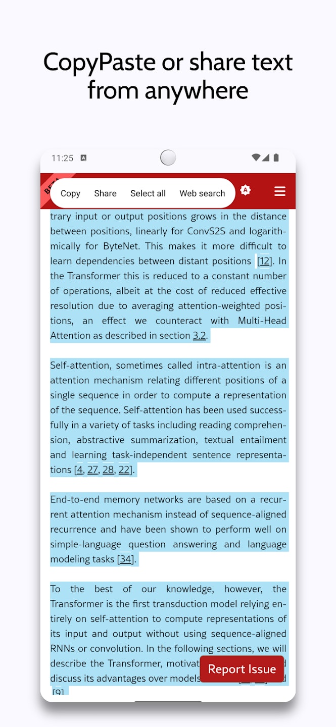 Mídia 4 de Contradize - Resumir em um único texto de toque e URLs em seu próprio idioma