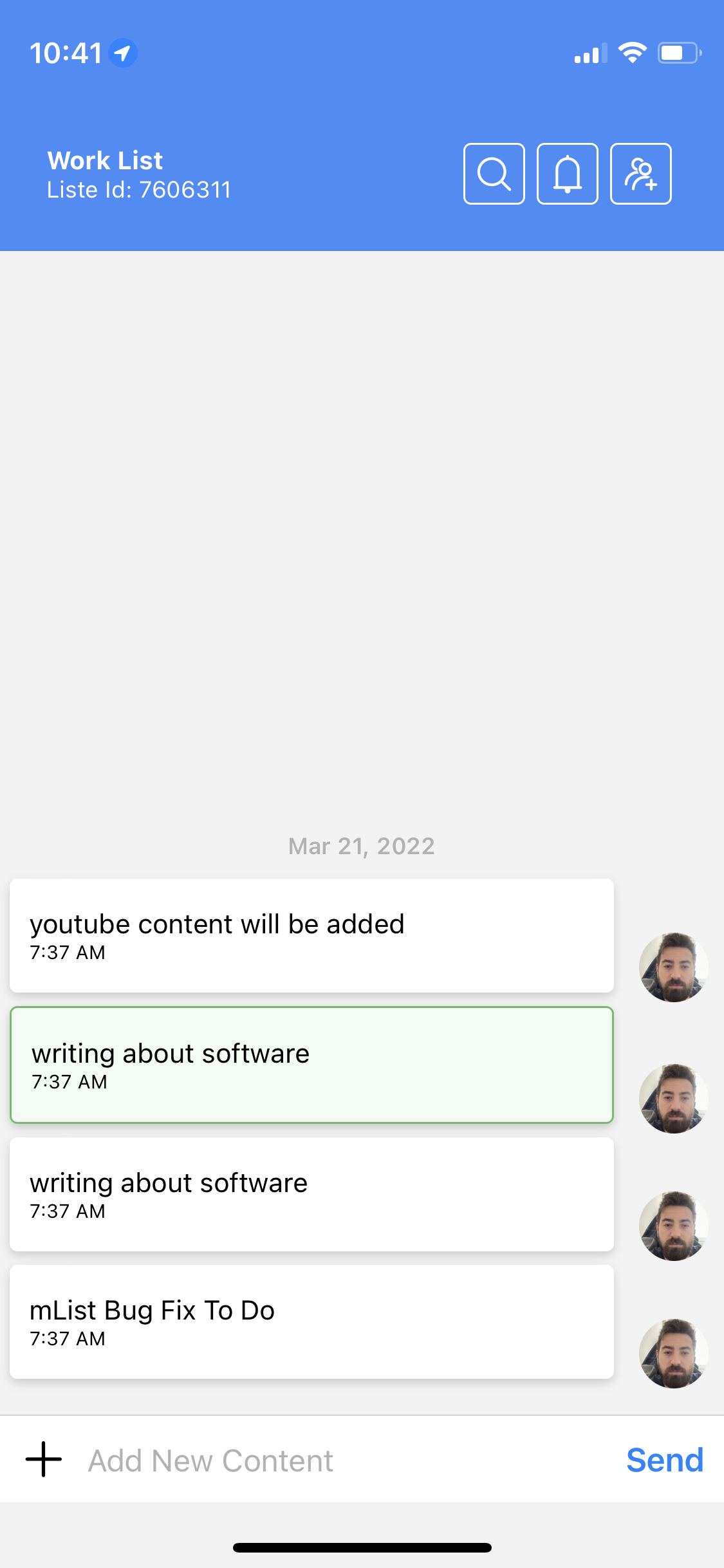 mList - Create Shared Lists gallery image