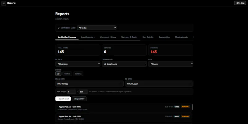Asset Verifier screenshot 8
