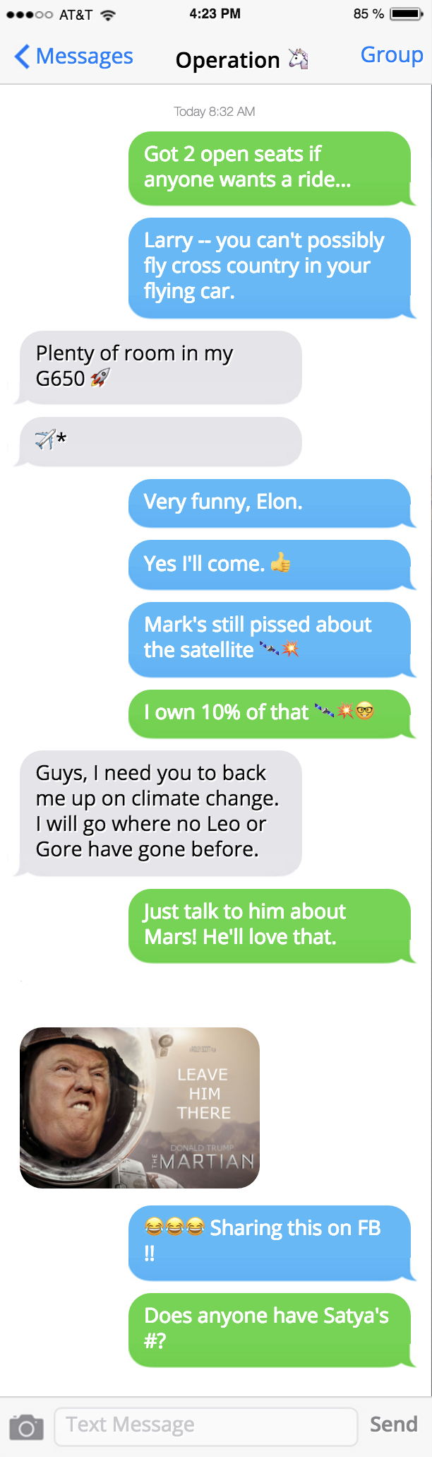 Fake iPhone Text gallery image