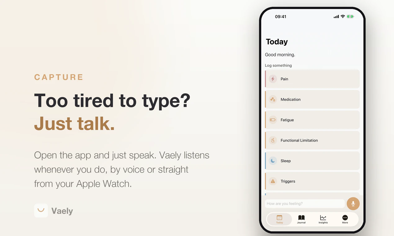 Vaely: Symptom and Pain Tracker gallery image