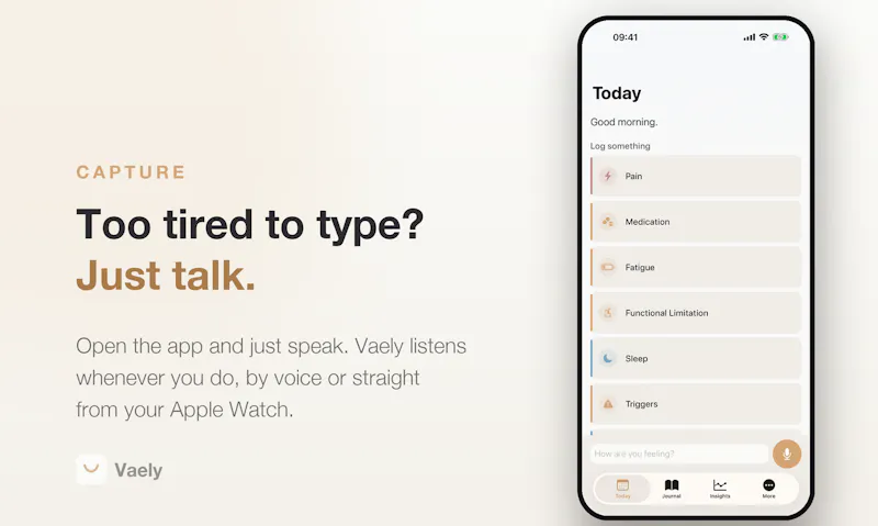 Vaely: Symptom and Pain Tracker screenshot 4