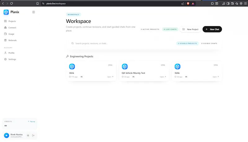 Planix screenshot 3