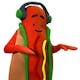 Dancing Hot Dog Costume by Snap
