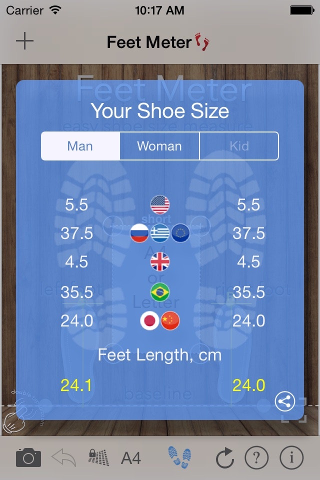 FeetMeter / Shoe Size Meter Image