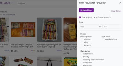 Thrift Label gallery image