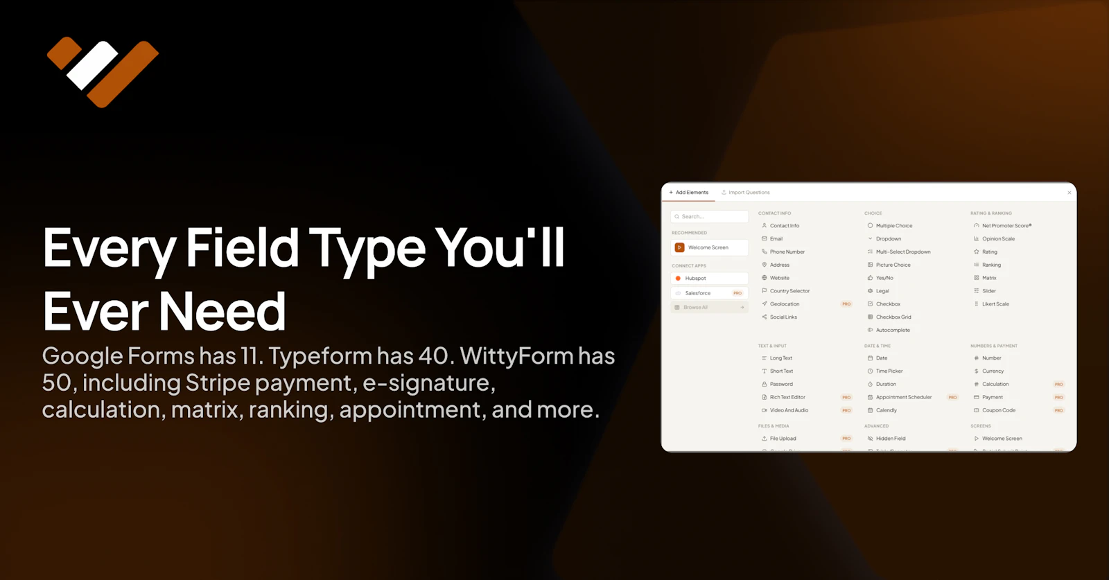WittyForm screenshot 2