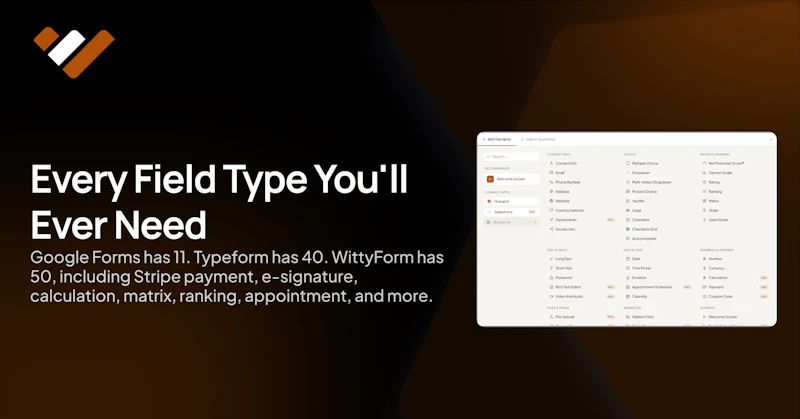 WittyForm screenshot 2