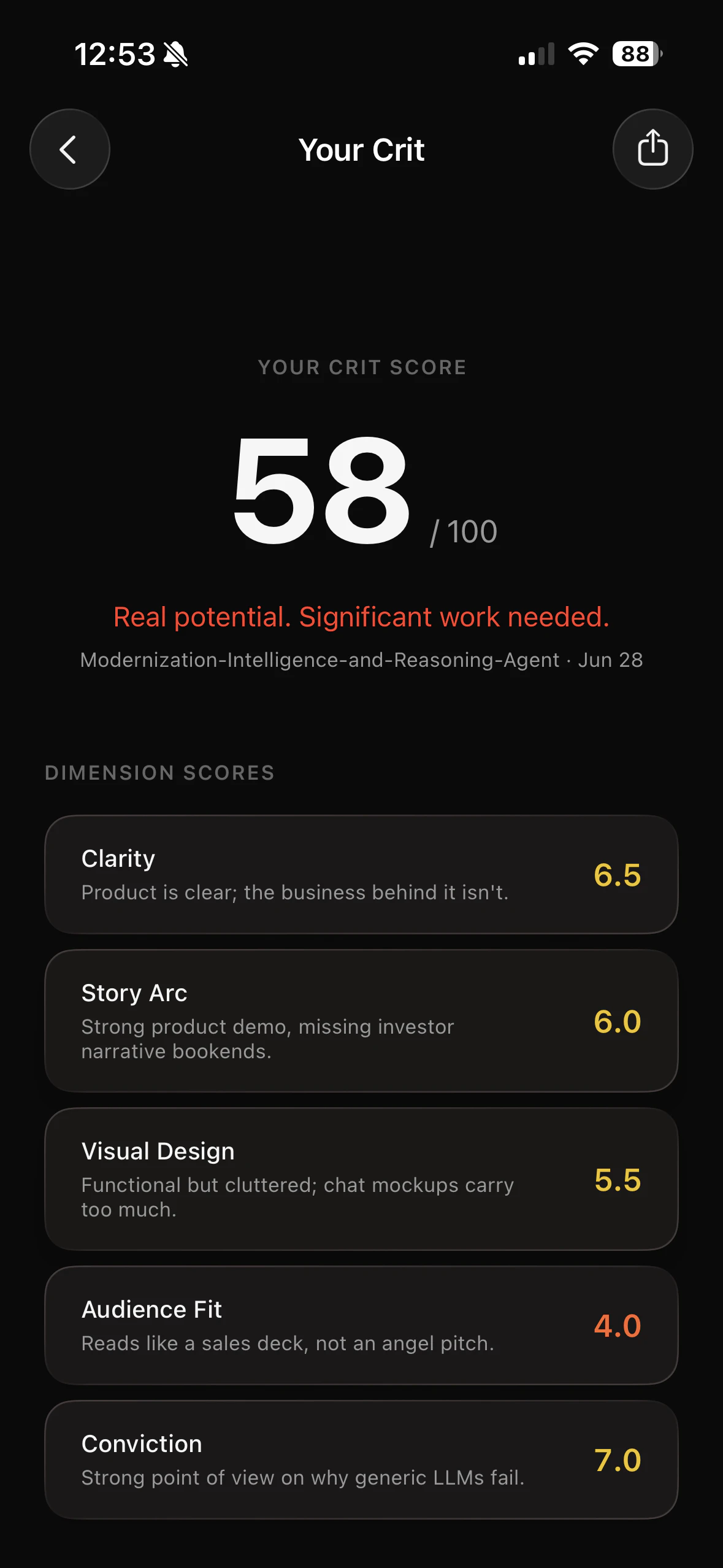 Crit: AI Design Advisor 截图 3