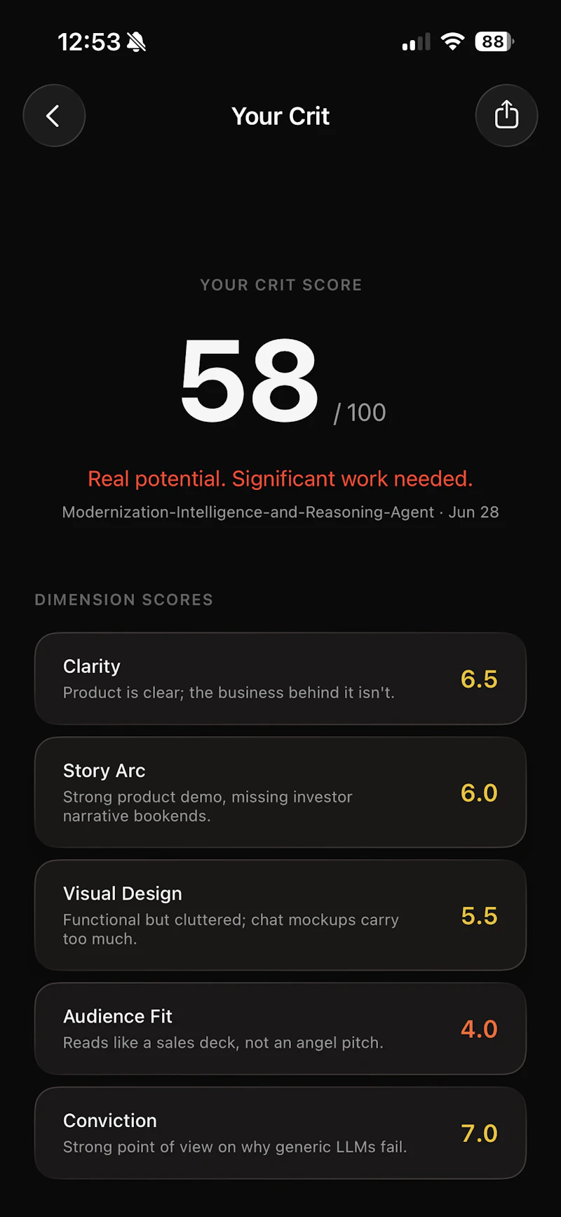 Crit: AI Design Advisor screenshot 3