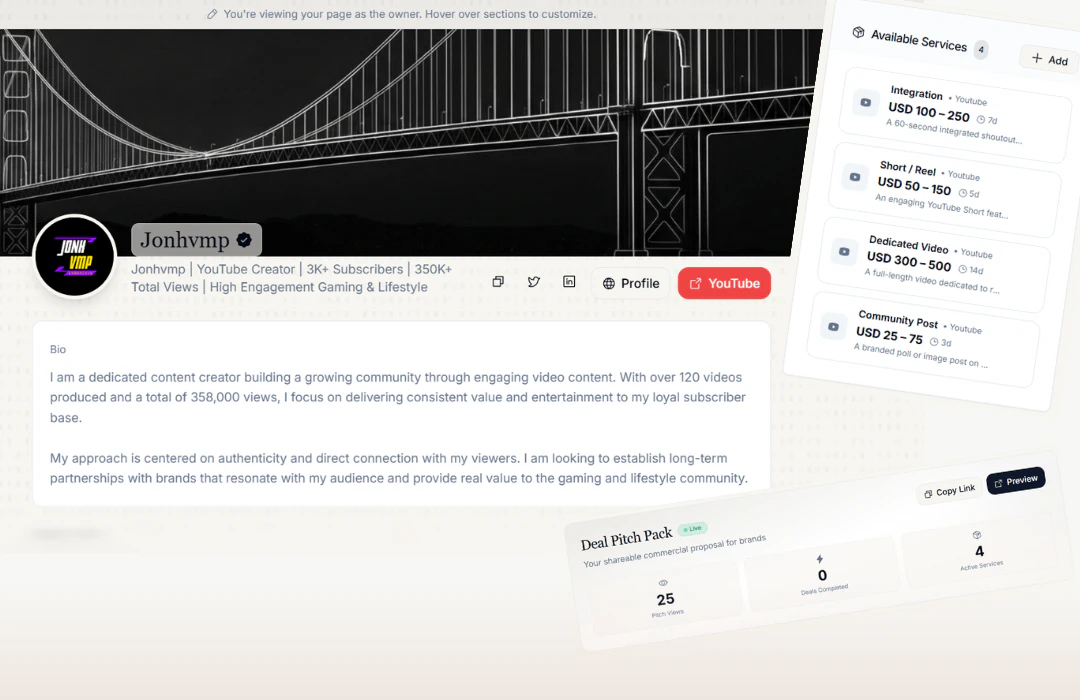 Creator OS screenshot 2