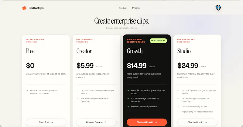 PodToClips AI screenshot 11