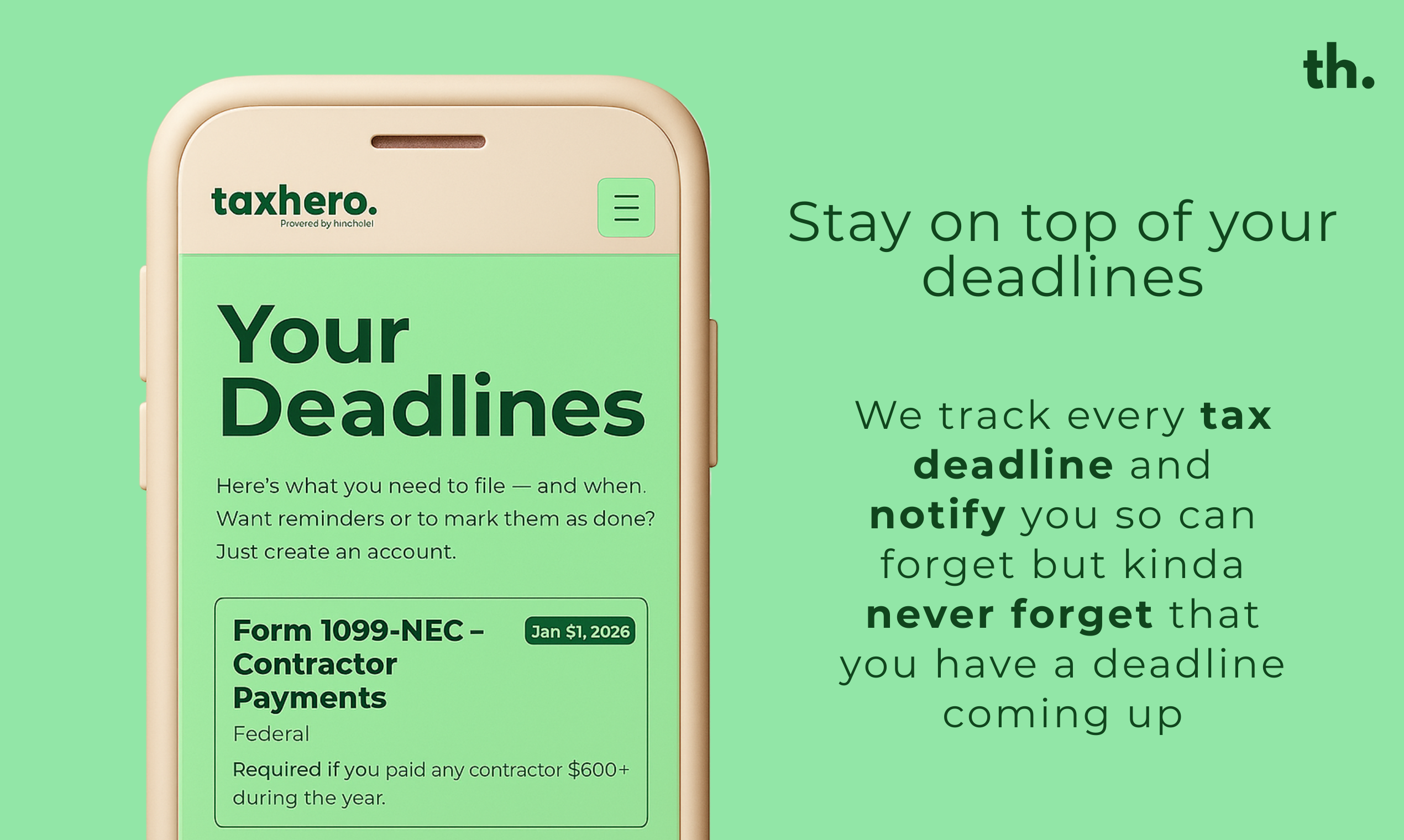 Mídia 4 de Taxhero 2.O - O aplicativo tributário mais simples de todos os tempos para startups em estágio inicial