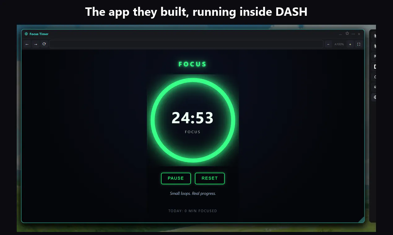 DASH gallery image