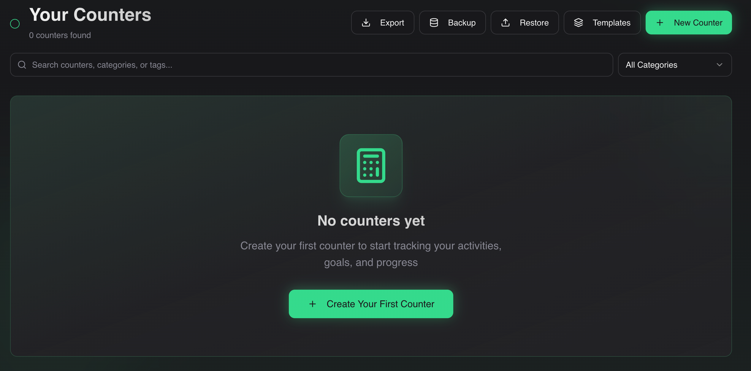 Tally Counter - Screenshot 2 showing product features and functionality