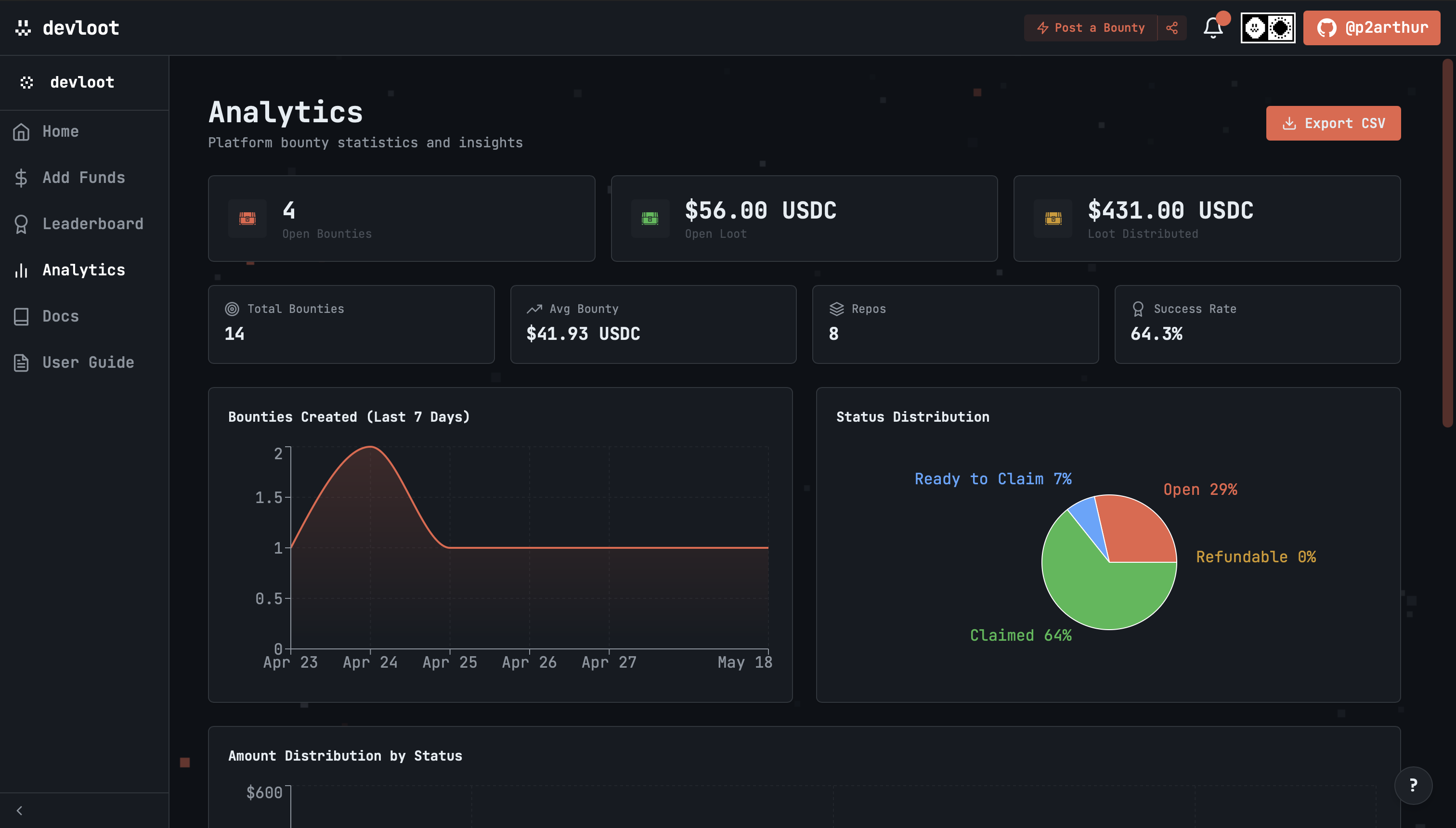Devloot.xyz - Monetize Github issues gallery image