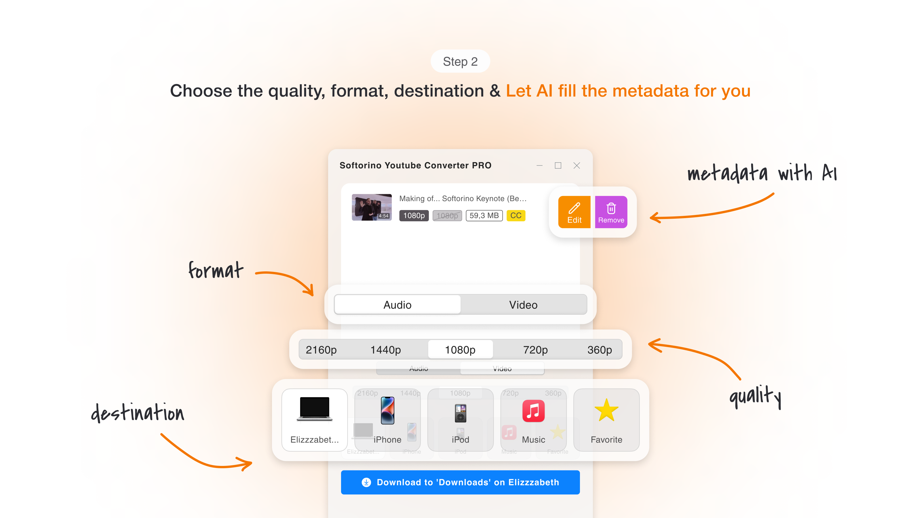 syc pro ai - บันทึกวิดีโอ YouTube เป็น MP4 หรือ MP3 ไปยังอุปกรณ์ Apple ของคุณ! media 4