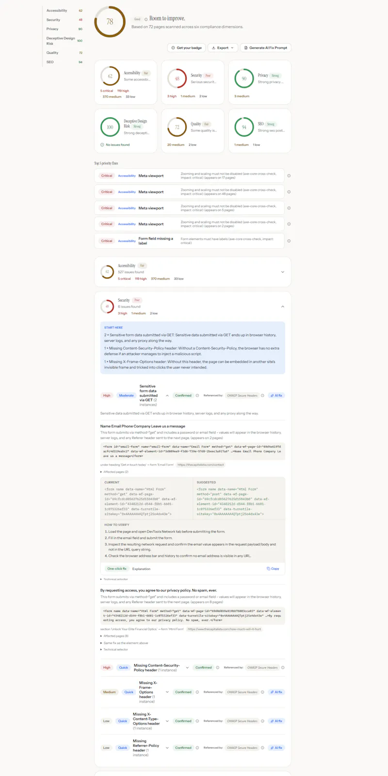 Sitejar screenshot 3