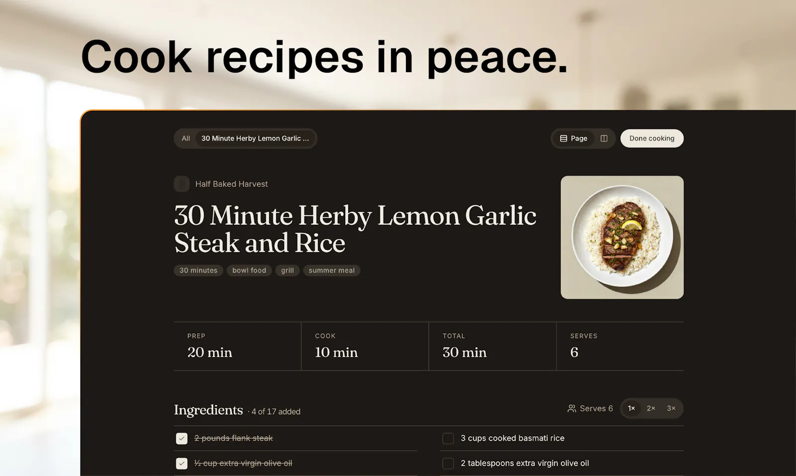 Cookmode screenshot 6