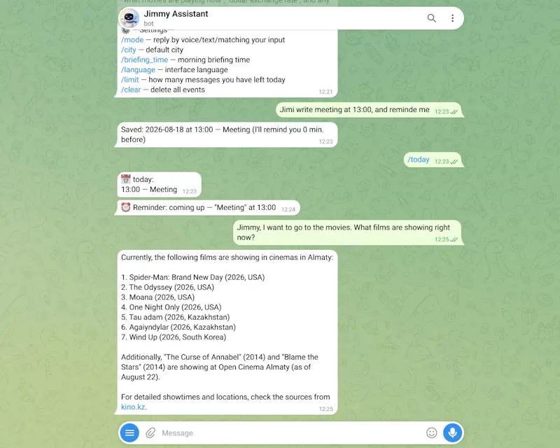 Jimi Assistant screenshot 3