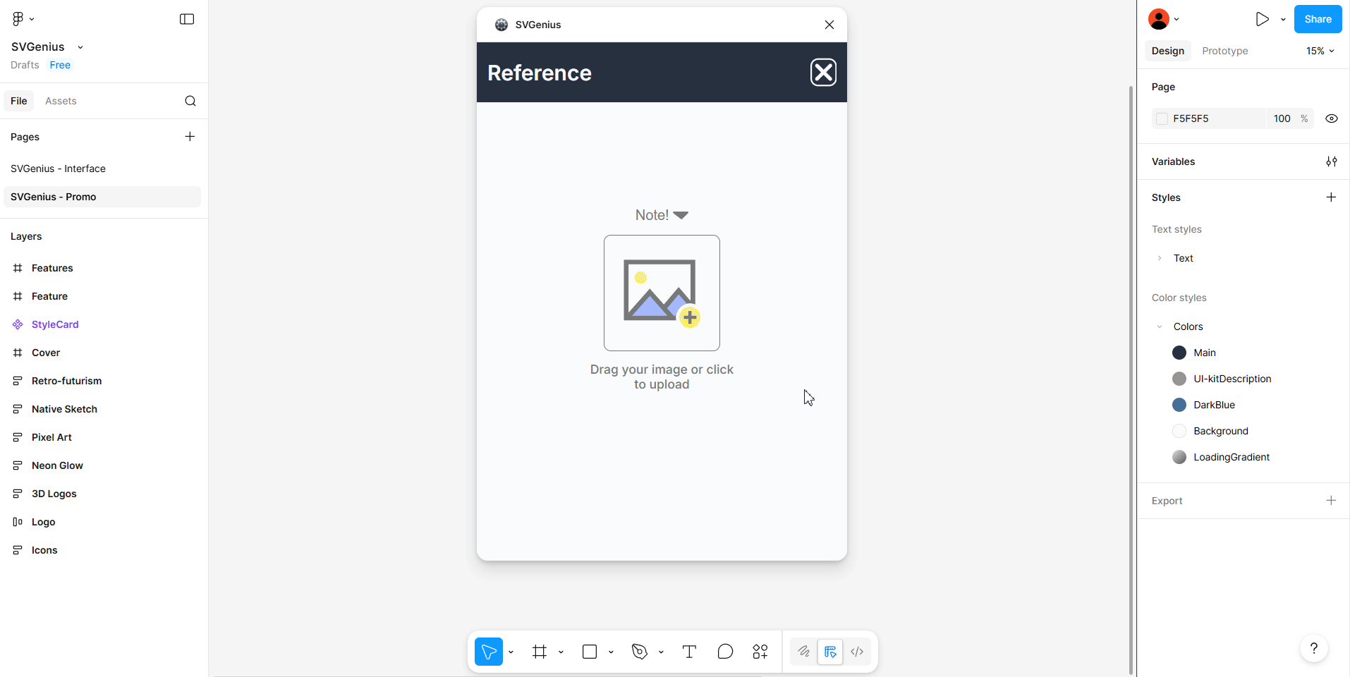 SVGenius - Screenshot 3 showing product features and functionality