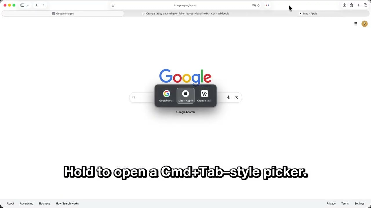 ReTab – Cmd+Tab tab switch for Safari gallery image