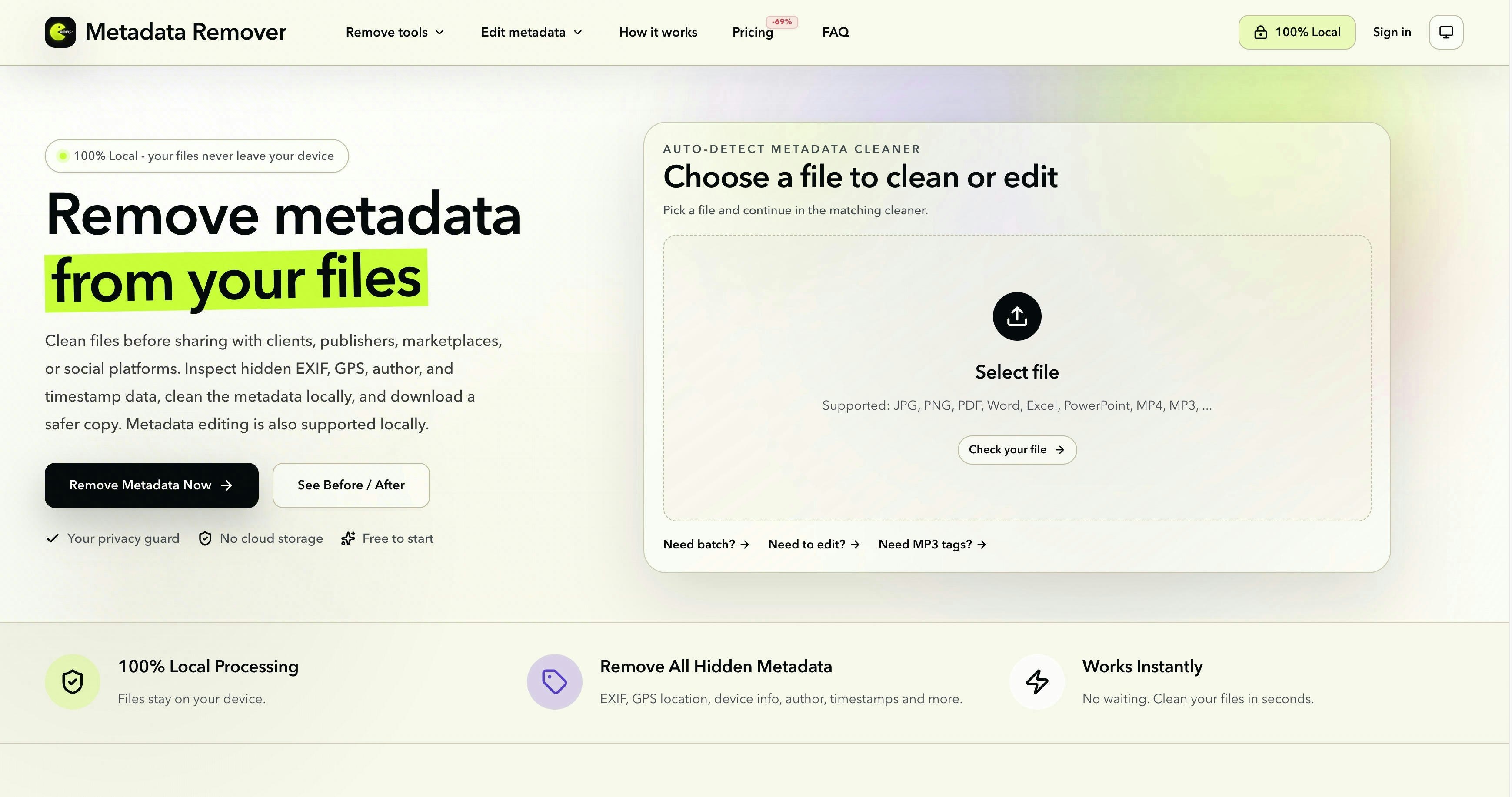 Metadata Remover gallery image