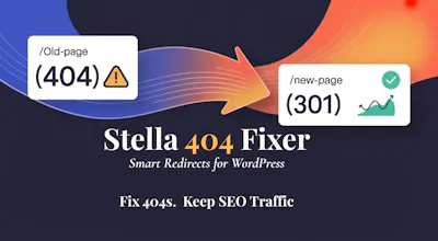 Stella 404 Fixer -WP 404 Redirect Plugin gallery image