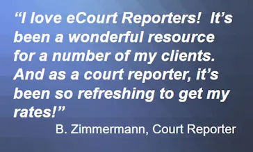 eCourt Reporters gallery image