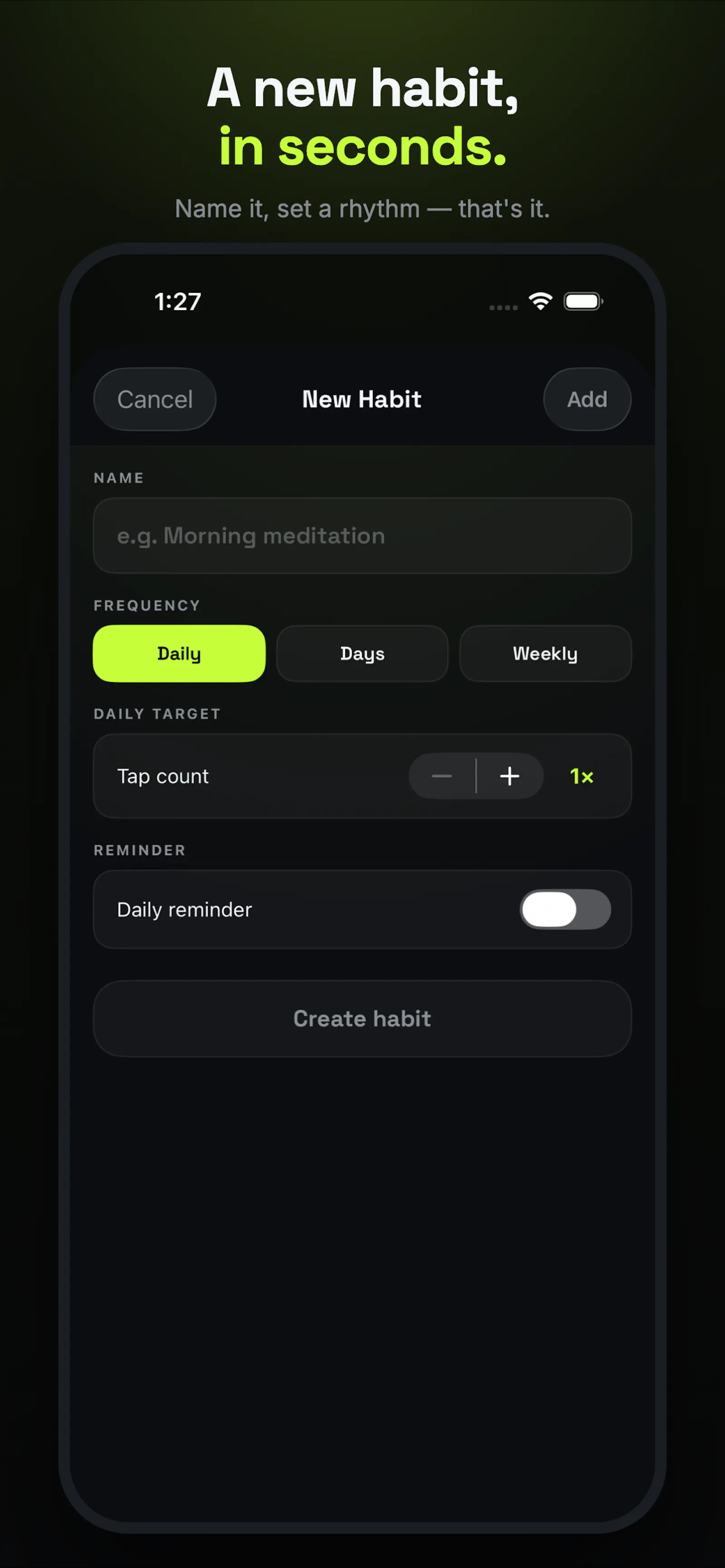 Forma: Habit Tracker screenshot 2