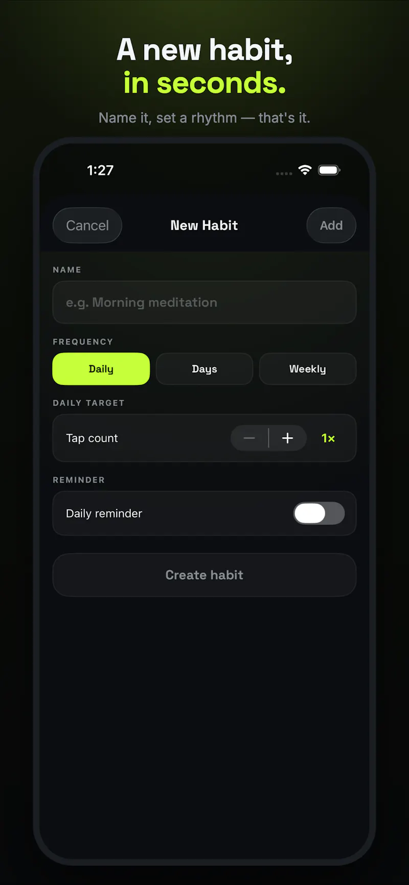 Forma: Habit Tracker screenshot 2