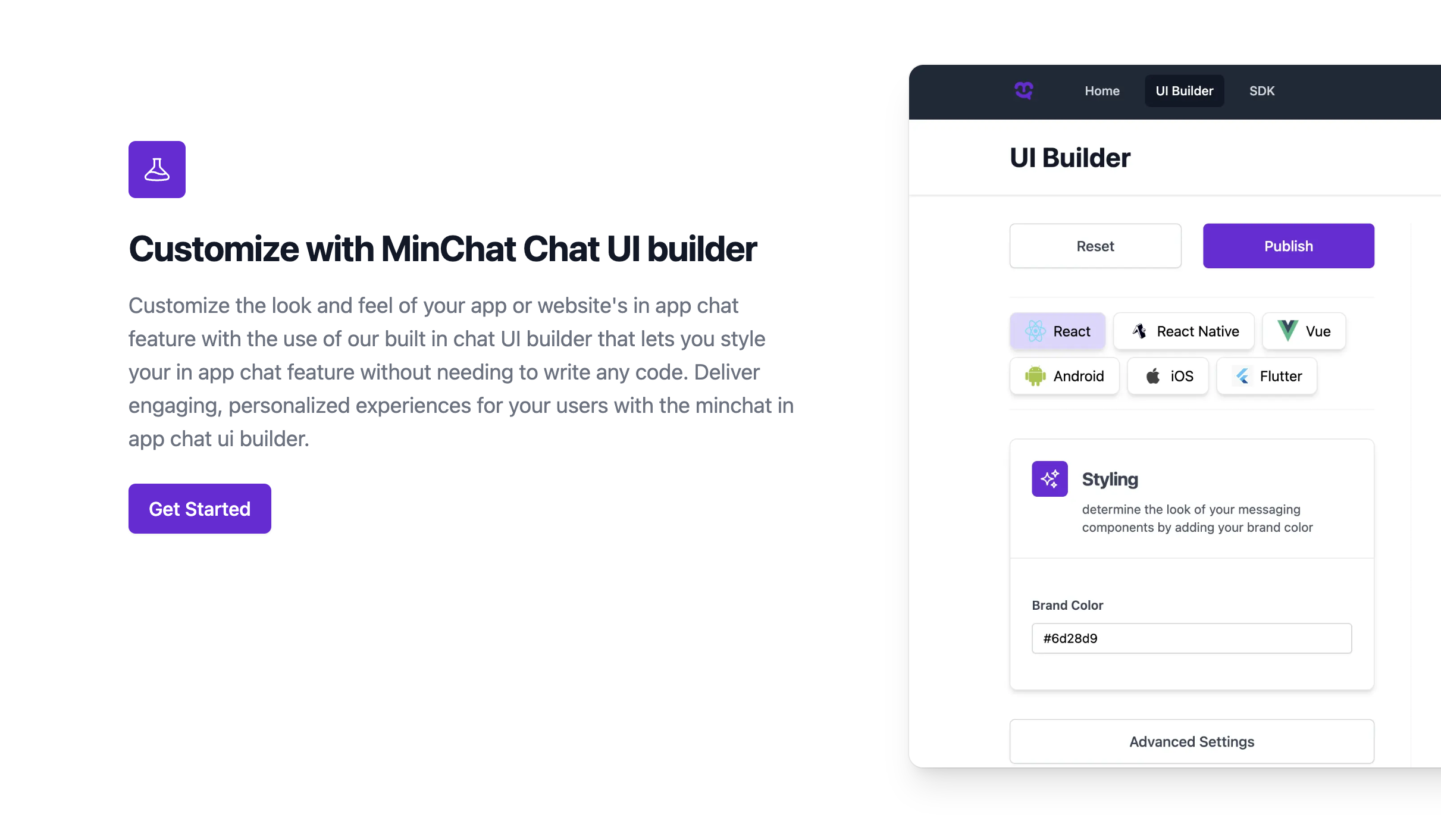Media Minchat - Chat SDK để xây dựng chức năng trò chuyện trong ứng dụng trong vòng vài phút 6
